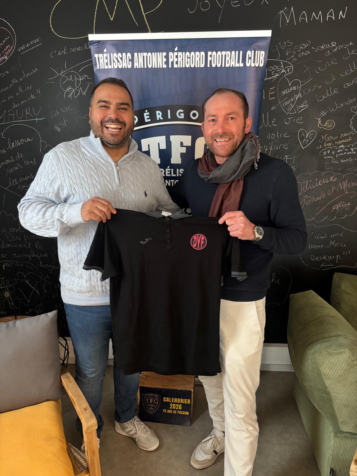 Sylvain De Weerdt en partenariat avec TFC Trélissac Antonne Périgord